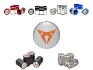 Seat Cupra Tyre Valve Caps Trucks Pro Racing Style